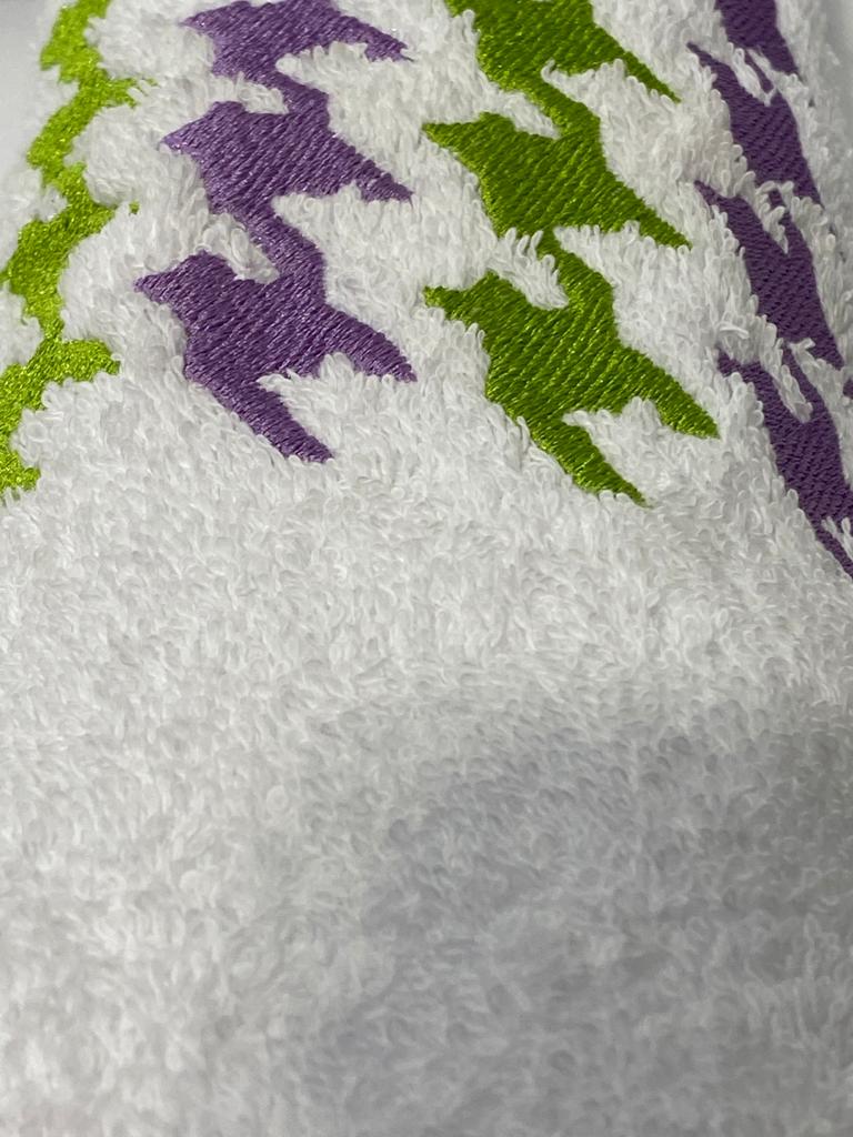 NAF NAF Embroidered Bath Towel